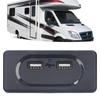 RV USB Charger High Speed Dual Port Intelligent Circuit Car Chargers Socket with Blue LED