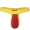 Men's Sexy Mesh Bulge Pouch Breathable T-Back G-string Briefs Thongs Underwear