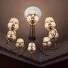 Home Round Medallion PU Decorative Ceiling Fan Light Fixtures Covers Plate Home Improvement Building Hardware