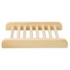 Wooden Soap Holder Handmade Soap Box Leaky Dry Bathroom Soap Dish Log Soap Box