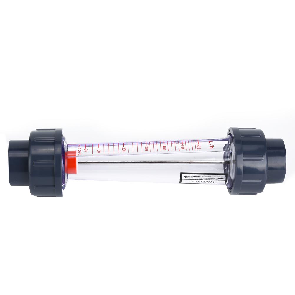 LZS 25 (D) ABS Plastic Tube Type Liquid Flowmeter High Accuracy Flow Measuring Instruments 60 600L H