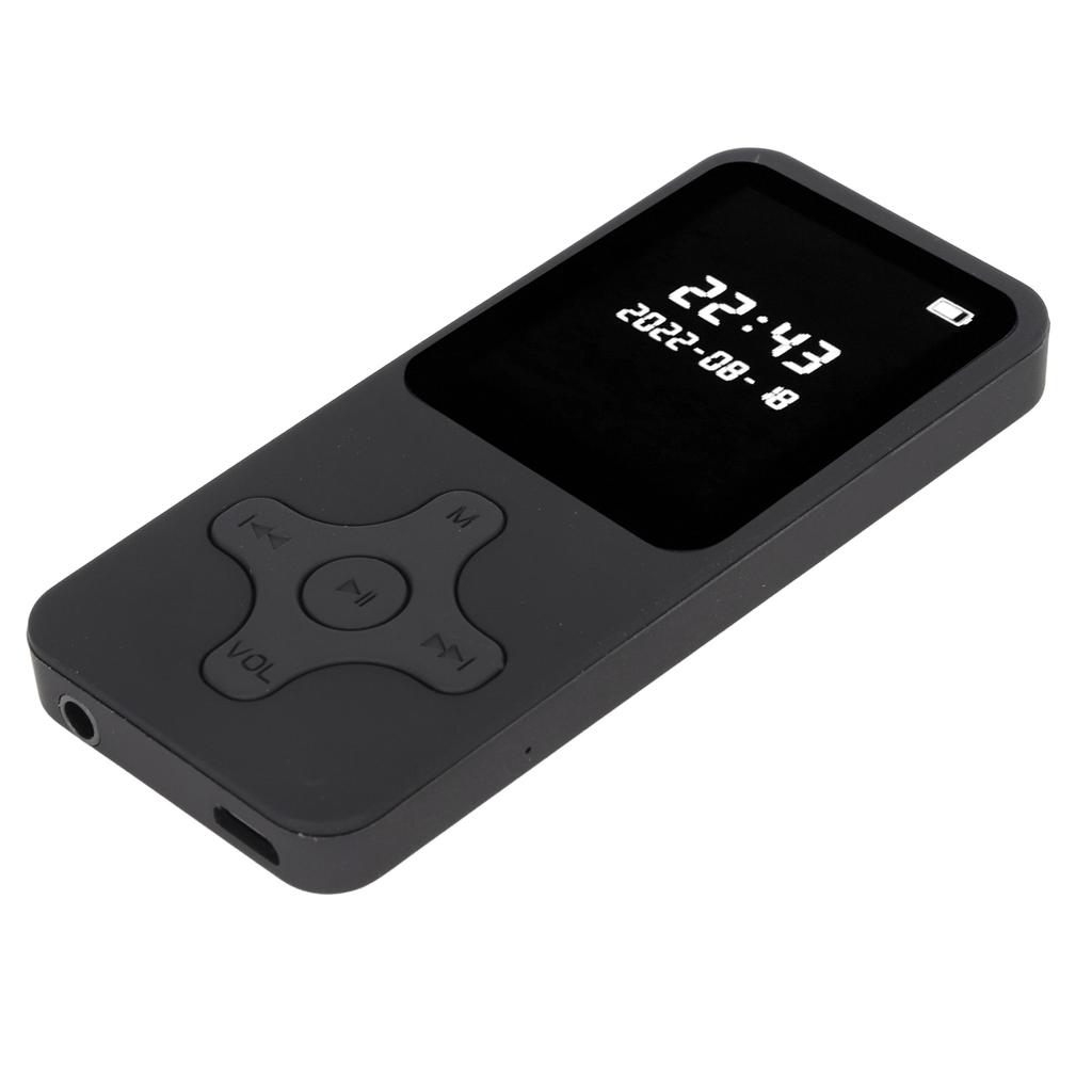 MP3 MP4 Player Bluetooth 5.0 Ultra Thin Digital LCD 1.77 Inch Screen HD Speaker FM Radio Portable HiFi Music Player