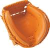 ZETT Pro Status Premium Hard Baseball Orange Includes Glove Made in Japan Catcher's Mitt, Right-Handed Throw, (5600), Bag, BPROCMP12,