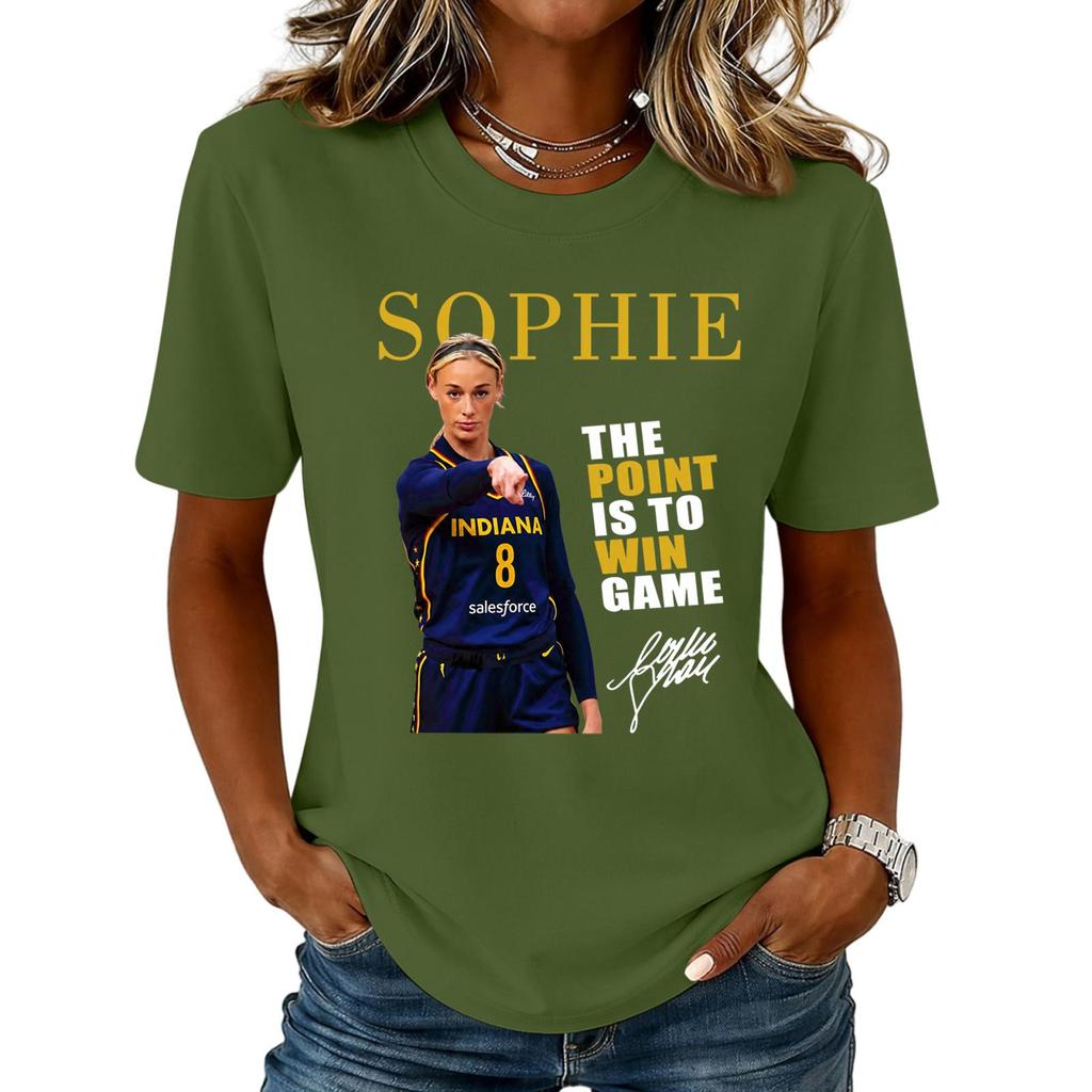 Unisex Casual Letter Print Neck Short Sleeve T-Shirt for Everyday Wear