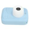 Kids Camera 2 Inch 20MP Dual Front Rear Cameras Portable Mini Toddler Digital Video Camera with Flash Light Blue