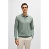 Slim Fit Virgin Wool Knit Sweater Pastel Green  Wi24 