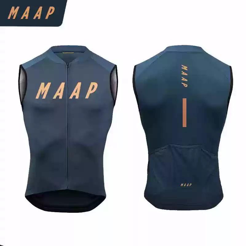 New Competitive Black Cycling Vest Men's Road Bike Mountain Bike