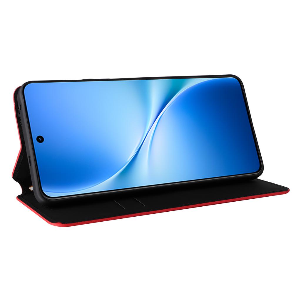 For Vivo V60 Lite 4G/5G Case Wallet Rhombus Imprinted Leather Phone Cover