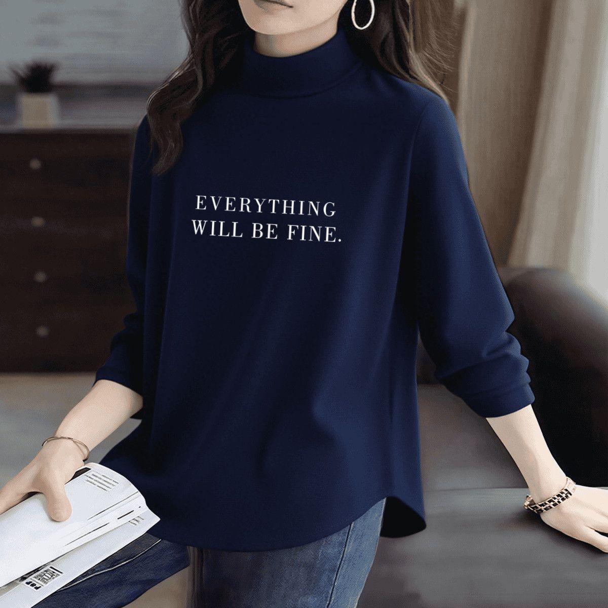 

Women s Plus Size Fleece Thermal Long Sleeve T-Shirt 2XL (130-145 jin)