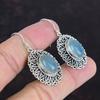 Akvamarínové Náušnice Drahokamové Šperky Ručně Vyráběné Vintage Náušnice Stříbrné Náušnice 925 Akvamarínové Šperky Kámen Narození Náušnice Dárky Pro Maminku