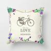 Valentine's Day Decorative Pillowcases Sofa Cushion Covers Home Decor  Eiffel Tower