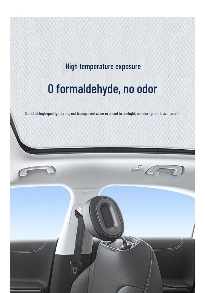 Electrostatic Sunroof Sunshade for Mercedes-Benz SMART FORFOUR 135