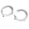 Replacement Fog Lamp Cover Trim Front Fog Light Rings Cover Caps Trim Automotive Accessory for Forester 09-13 57731SC000