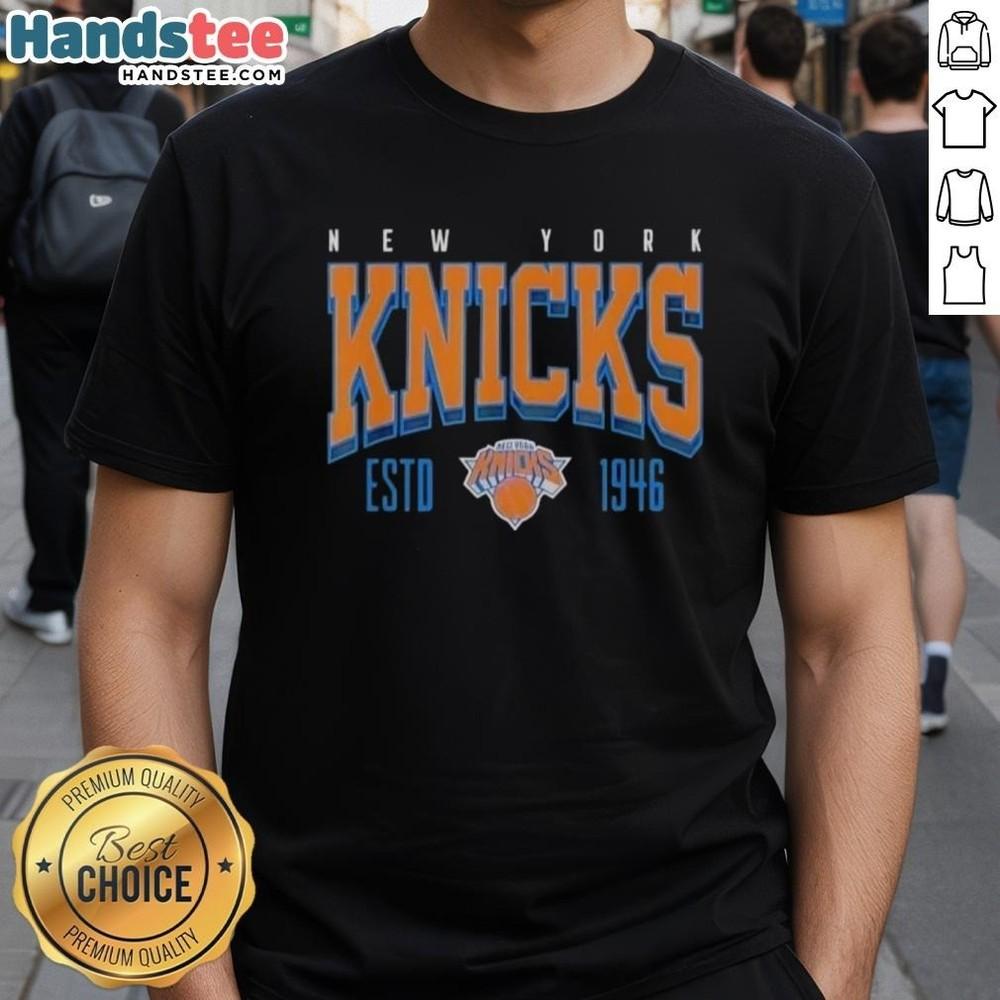 Knicks National Basketball Association Battle Tested Estd 1946 T-Shirt Unisex T-Shirt S