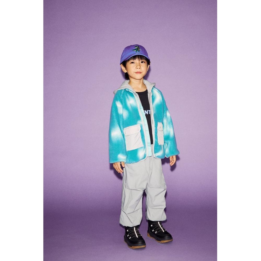 

Куртка HM Pile с бирюзовым узором