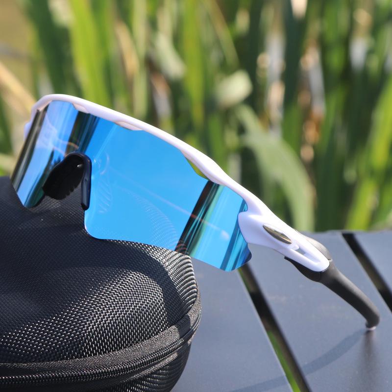 Cross-Border E-commerce TR90 Colorful Cycling Sunglasses for Outdoor Sports, Prescription-Compatible.