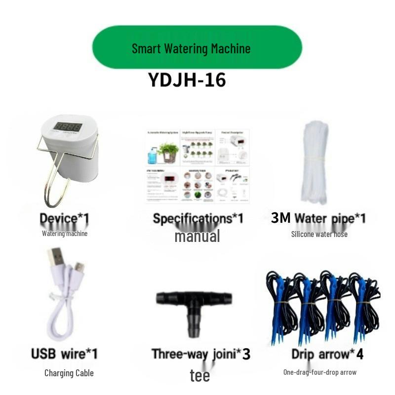 Dispozitiv Inteligent de Udare Automată: Sistem de Irigare Controlat de Temporizator pentru Plante la Ghiveci și de Grădină