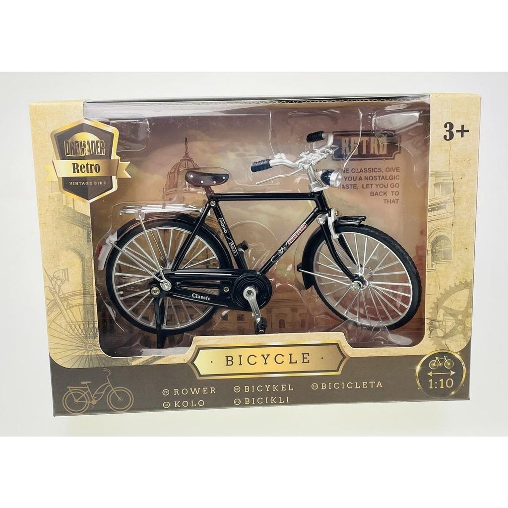 1/10 Maßstab Vintage Metall Fahrrad Modell Simulation Fahrrad Desktop Ornamente Fahrrad Spielzeug Sammlungen Kinder Geschenk Heimdekoration