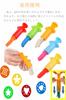 YFFSFDC Clay Tool 25-Piece Set DIY Handcrafting Cookie Cutter Modeling Extruder Random Colors