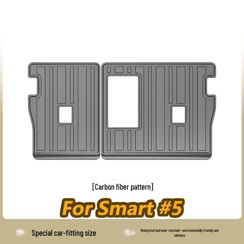 Smart #5 RHD Floor & Trunk Mats - TPE Interior Accessories for Mercedes.