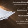 Jiubing Melamine White Rectangular Serving Plates