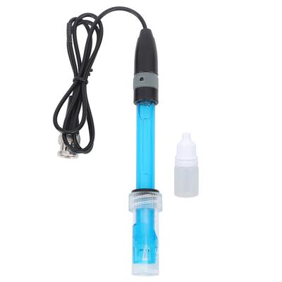 Sonde d'électrode pH Rechargeable Contrôleur de pH Mètre Capteur avec Connecteur BNC pour Laboratoire École