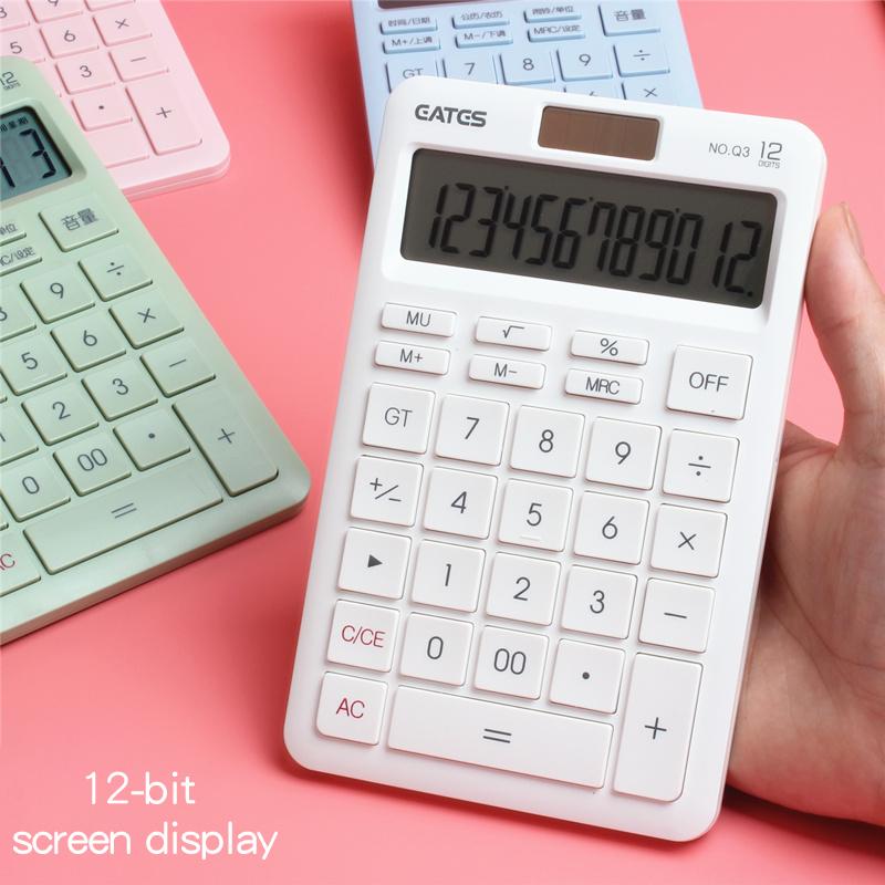 Calculator Solar Accounting Financial Students Dedicated Accurate Calculation Office Business Learning Tools