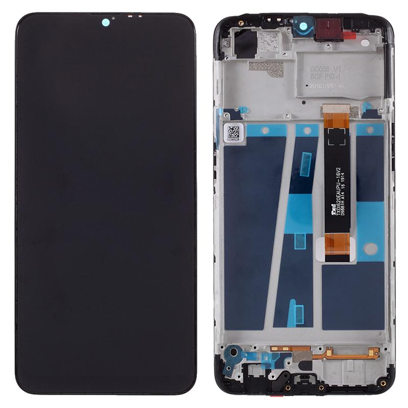 

For Oppo A7 OEM Grade S LCD Screen and Digitizer Assembly+Frame Part (without Logo) A
