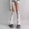 Cotton Patchwork Leg Warmers Long Tube Mid Tube Socks Korean Style Leg Warmers  Ballet Style