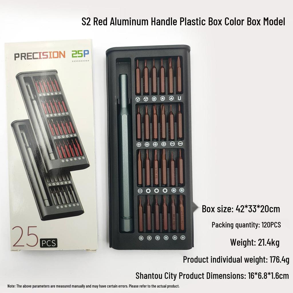 24-in-1 Precision Mobile & Clock Repair Screwdriver Set
