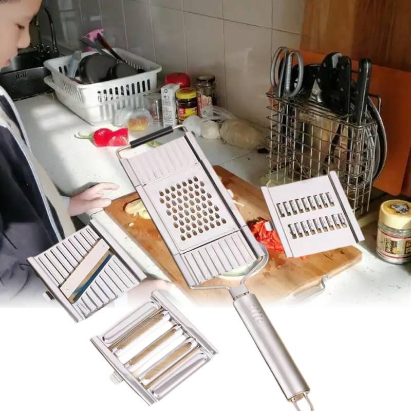 High-quality Multifunctional Vegetable Cutter Stainless Steel For Effortless Slicing And Grating