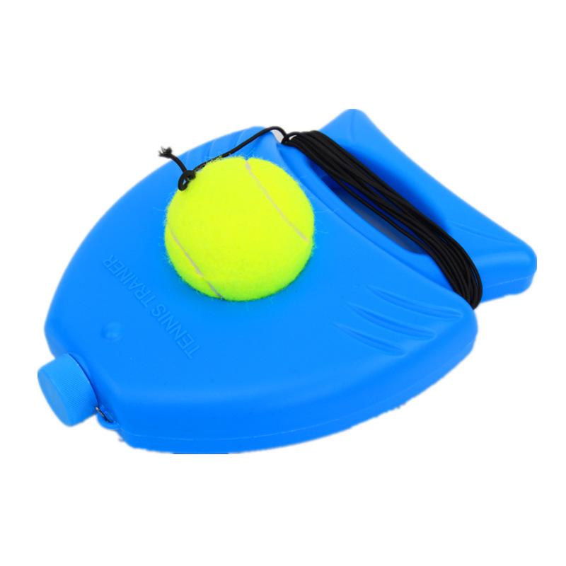 Solo Tennis Trainer with Rebound Base for Ball Practice