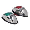 Boat Navigation Lights Red Green LED Light Waterproof Marine SS316 Stainless Steel Lamp DC12V 24V 1.2W 112.5° USCG 2NM