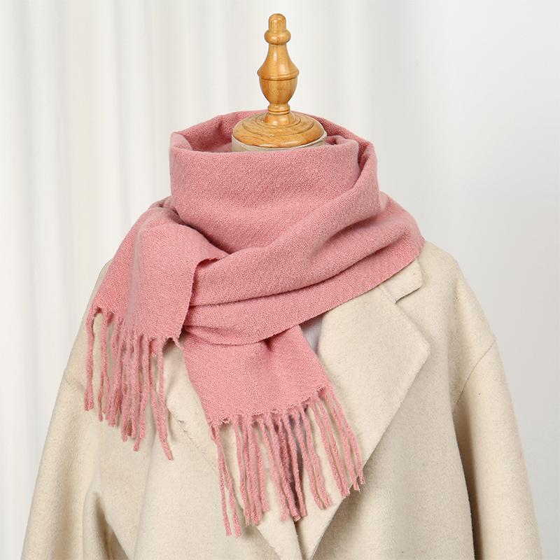 New Winter Shawl Scarves Wrap 2025 Design Cashmere Scarf Women Warm Fashion Pashmina Femal Poncho Neckerchief Echarpe Bandana