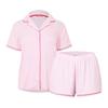 Urban Threads Womens/Ladies Contrast Piping Short Pyjama Set