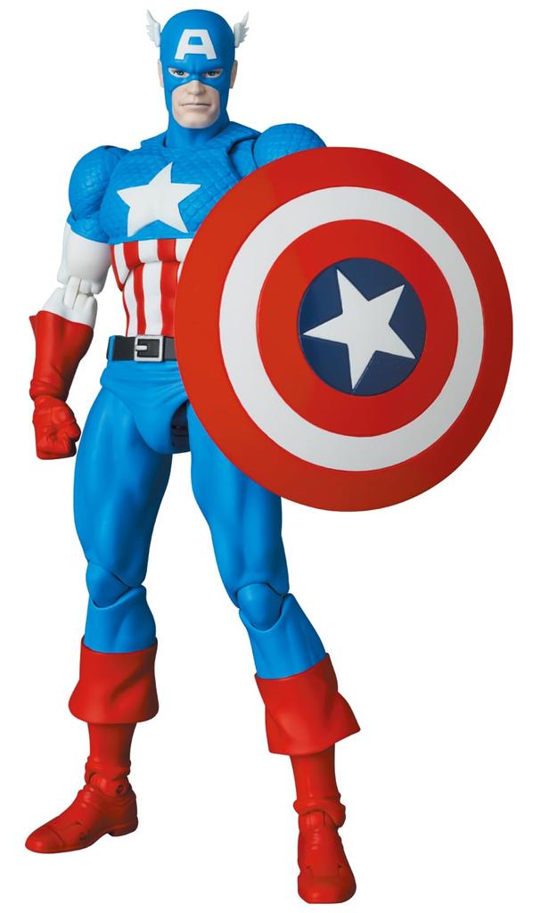 MAFEX CAPTAIN AMERICA Captain America Height 160mm painted action figure No.217 (COMIC Ver.) approx. Non-scale