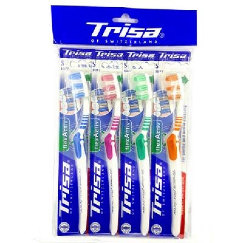 TRISA FlexActive Refreshing Toothbrush 4 Soft Bristles 2530 soft hair