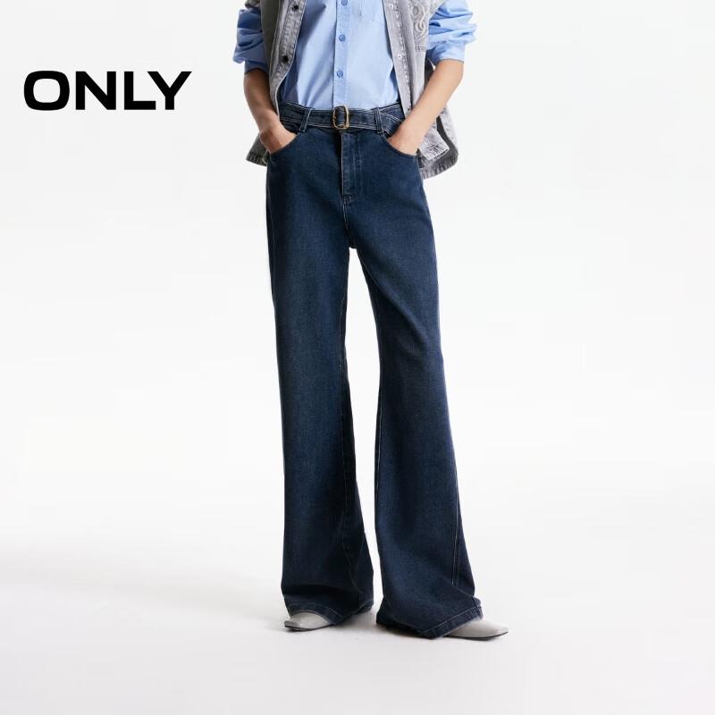 

ONLY Women s High-Waist Flared Denim Jeans XL (Standard Length)