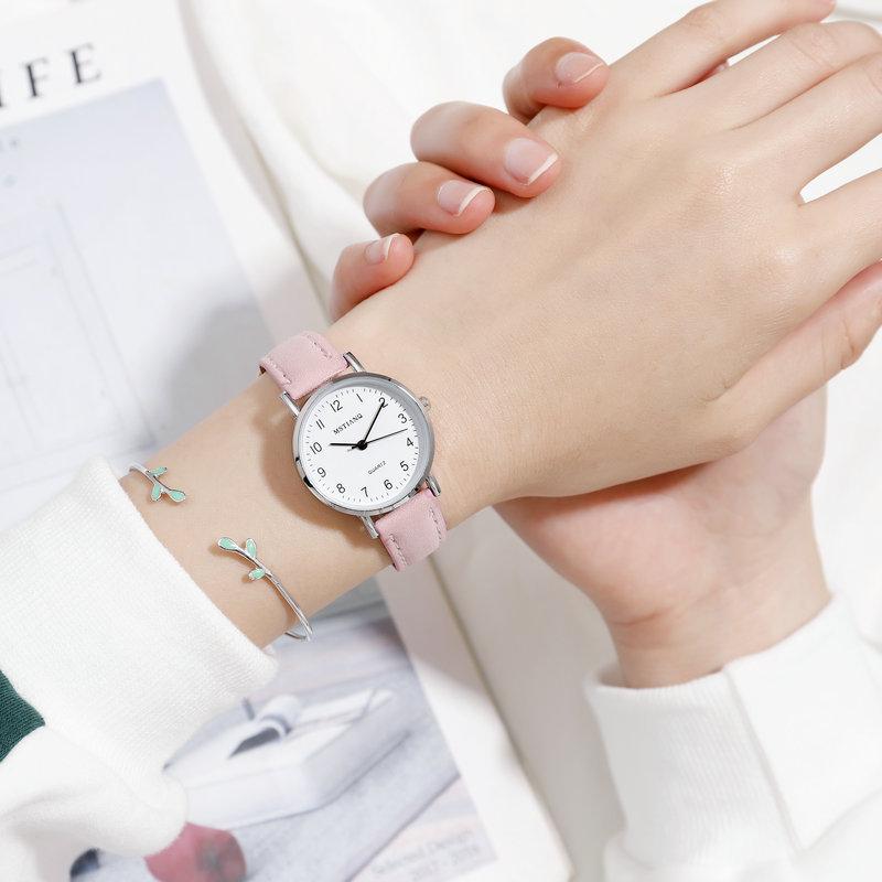 Watch Schoolgirl Style Belt Trend Fashion Simple Women'S Watch Simple Quartz Watch Women'S Watch