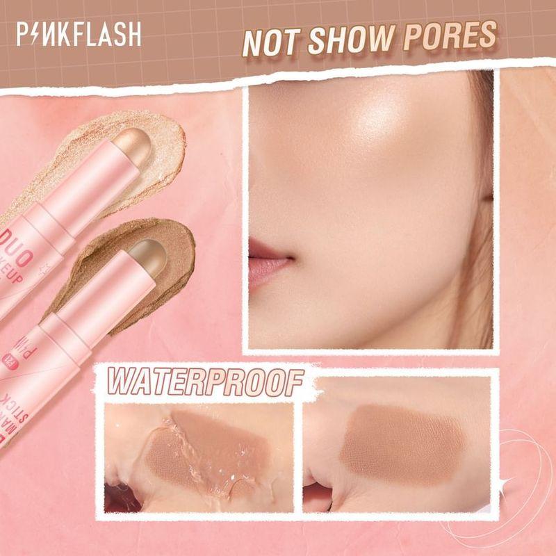PINKFLASH - Duo Makeup Stick - 3 Color HS