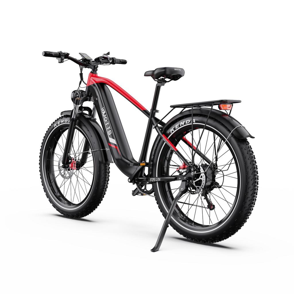 DUOTTS Rower elektryczny górski F26 Lite z siedziskiem do holowania Bateria 48V18Ah 500W Miejski rower elektryczny do dojazdów 26-calowe grube opony Rower elektryczny na każdy teren