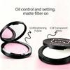 Transparent White Oil Control Pressed Powder Silky Soft Focus Concealer Brighten Modify Dull Skin Face Foundation Makeup