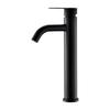 1 Set Bathroom Tap And 2 Water Pipe Matte Black Bathroom Mixer Tap Stylish Easy-To Install Bathroom Tap Home Replacement Faucet