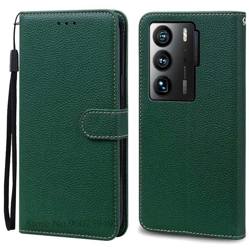 For ZTE Axon 40 Ultra Case Wallet Flip Leather Case For ZTE Axon 40 Ultra Case Silicone Book Cover Coque Fundas