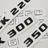 ABS Car Sticker Logo GLK220 GLK300 GLK350 Rear Trunk Letters Badge Emblem For Mercedes Benz GLK Series GLK220 GLK300 GLK350