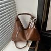 Schoolbag large capacity tote bag women's 1011 new trend simple Korean version fashion double shoulder back women's bag