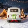 Decorative Elf Props for Christmas Funny Legs Car Hanging Ornament, Tree Decor with Soft Indoor Outdoor Holiday Plush, Red Green Pendant Rearview