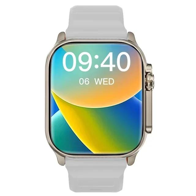 Original T800 Ultra Smart Watch Men 49Mm Series 8 Amoled Screen Nfc Compass Waterproof Watch Iwo Ultra 9 Smartwatch Set