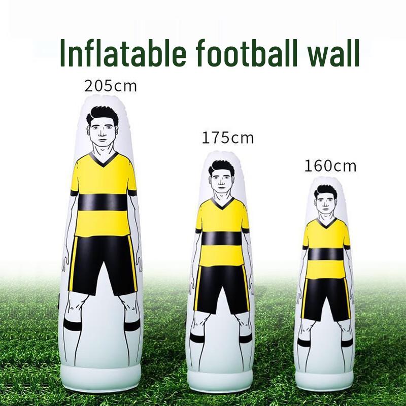 Inflatable Soccer Training Mannequin and Pump