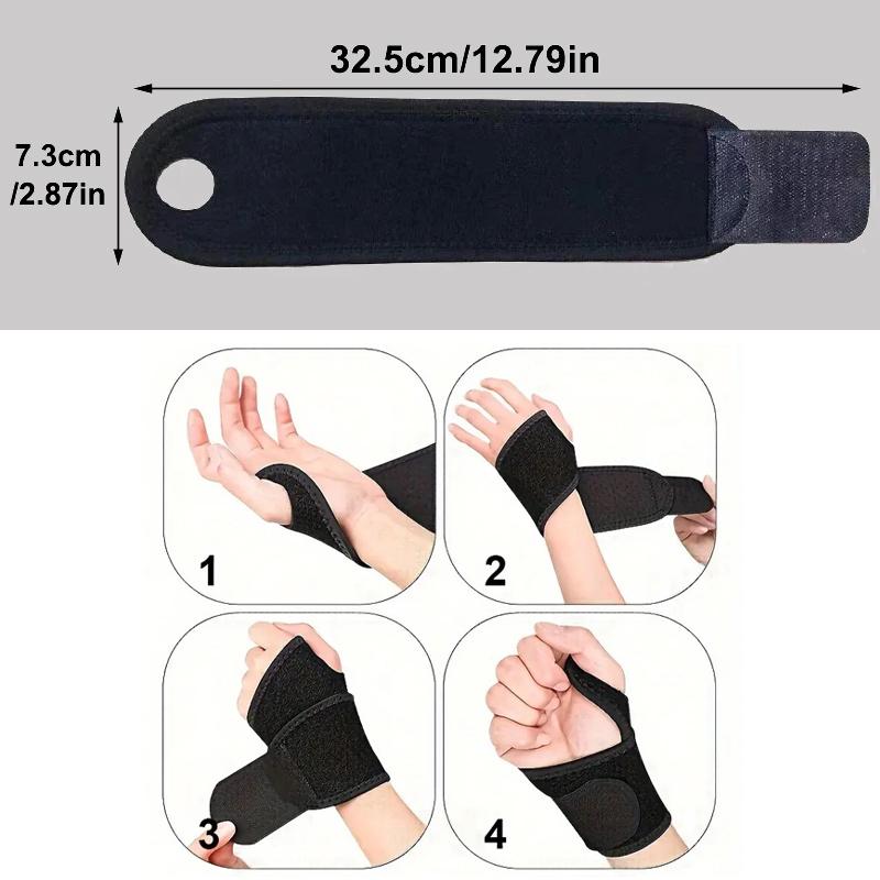 Adjustable Wrist Brace For Carpal Tunnel, Tendinitis & Arthritis – Lightweight Support For Sprains, Typing & Sports